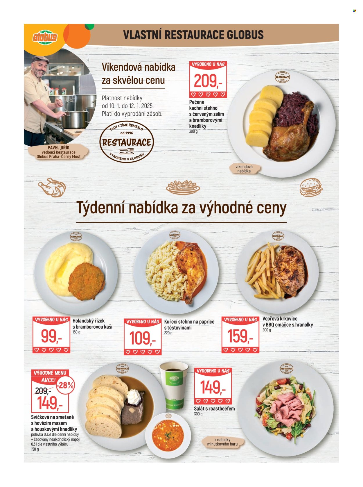 Leták Globus - 8.1.2025 - 14.1.2025. Strana 8