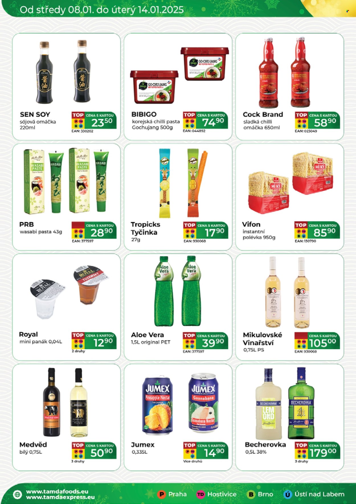Leták Tamda Foods - 8.1.2025 - 14.1.2025. Strana 4