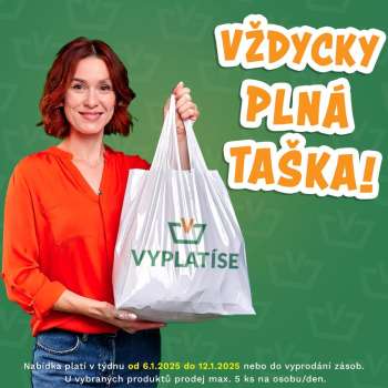 Leták Vyplatíse - 6.1.2025 - 12.1.2025.