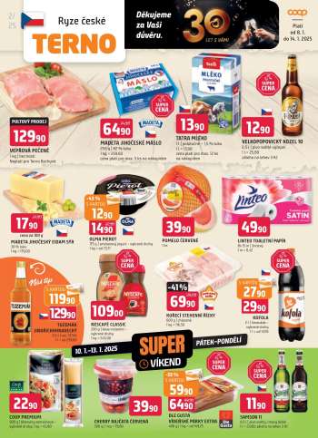 Leták coop TERNO - 8.1.2025 - 14.1.2025.