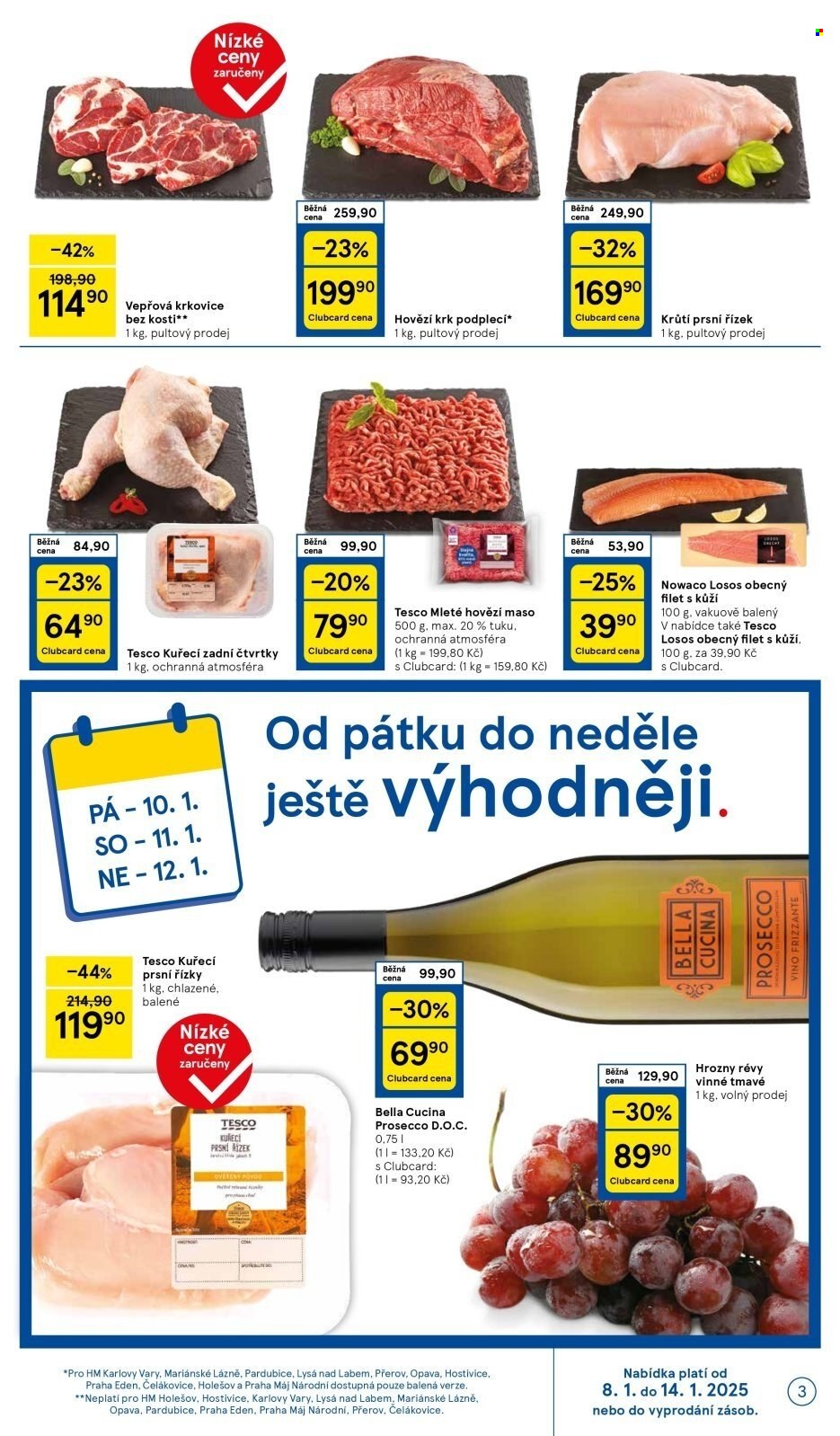 Leták TESCO - 8.1.2025 - 14.1.2025. Strana 3