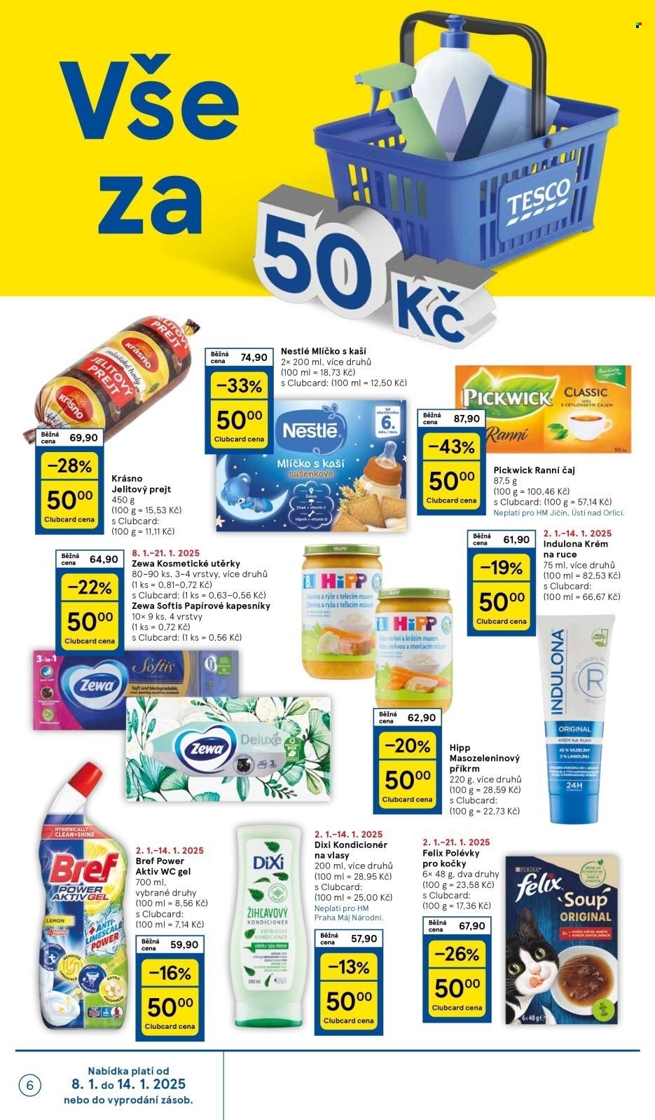 Leták TESCO - 8.1.2025 - 14.1.2025. Strana 6