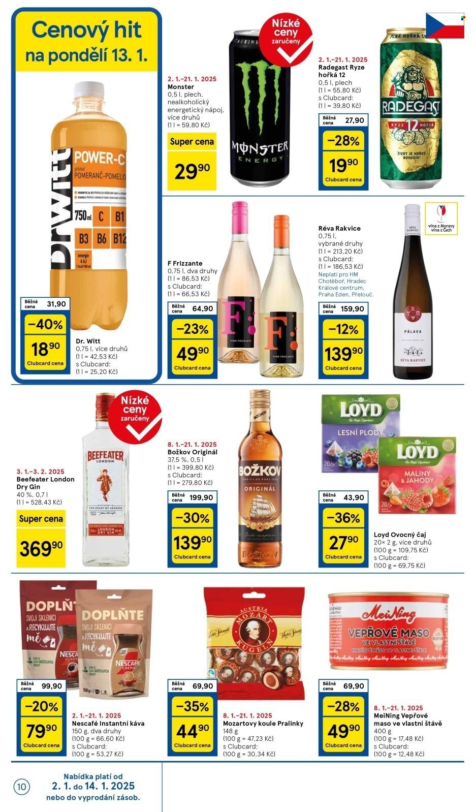 Leták TESCO - 8.1.2025 - 14.1.2025. Strana 10