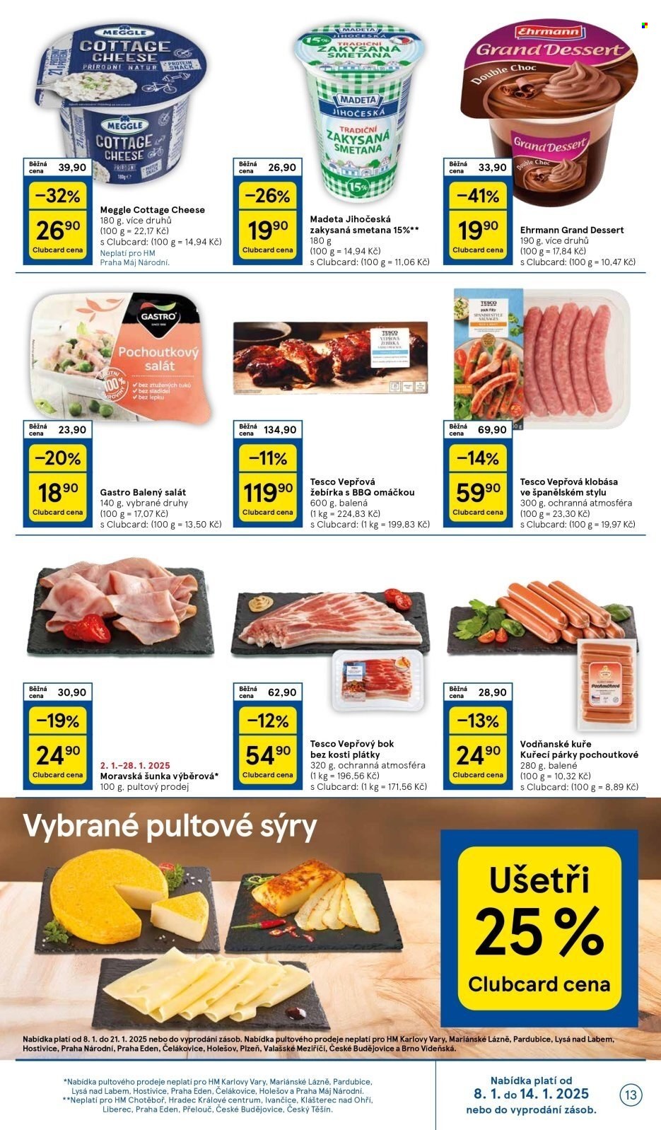 Leták TESCO - 8.1.2025 - 14.1.2025. Strana 13
