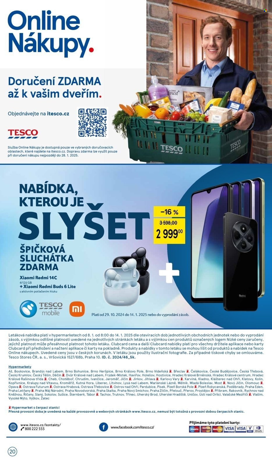 Leták TESCO - 8.1.2025 - 14.1.2025. Strana 20