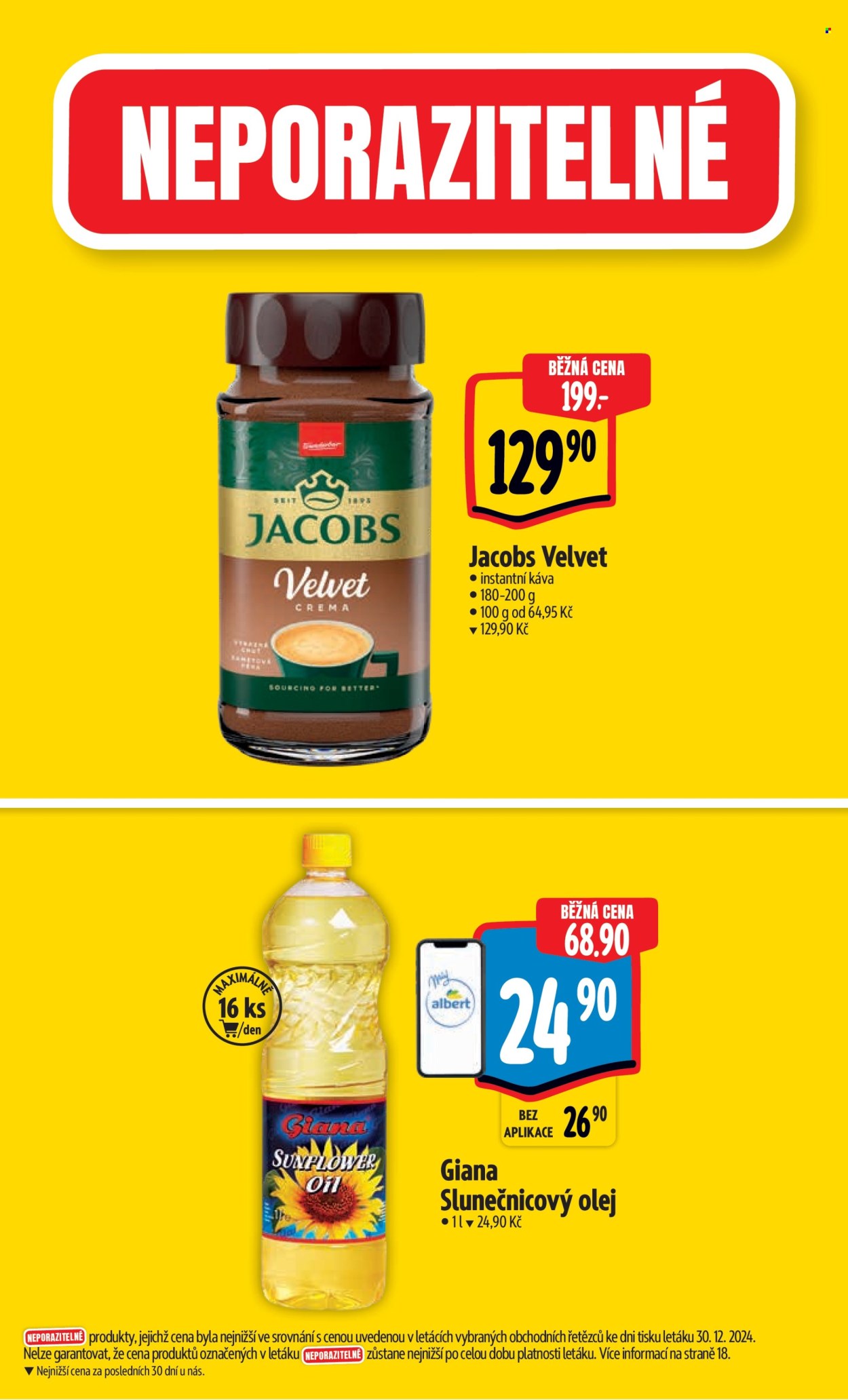 Leták Albert Hypermarket - 8.1.2025 - 14.1.2025. Strana 4