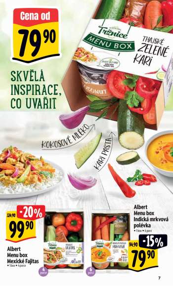 thumbnail - Albert Menu box Indická mrkvová polévka