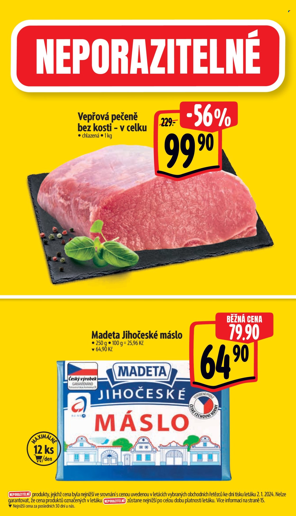 Leták Albert Supermarket - 8.1.2025 - 14.1.2025. Strana 2