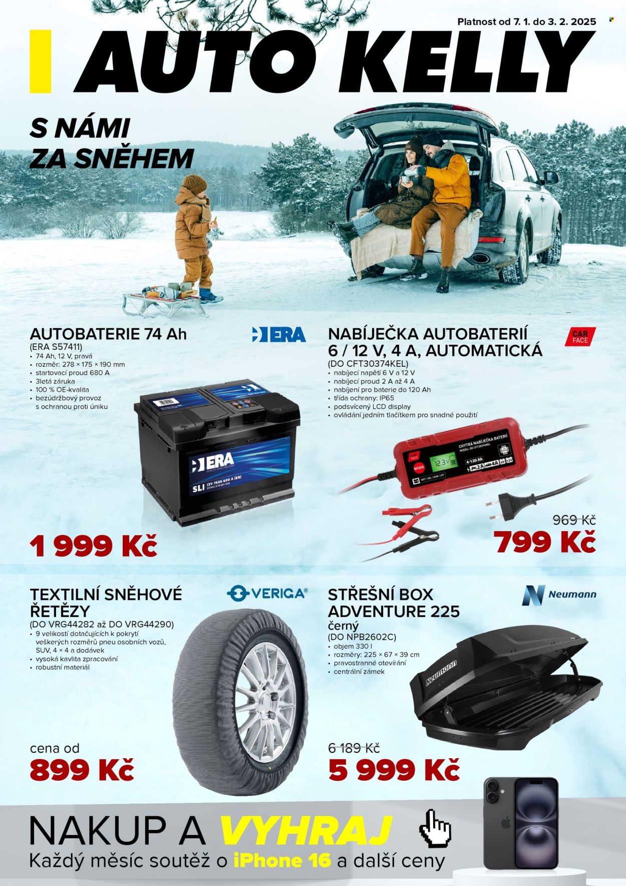 Leták AUTO KELLY - 7.1.2025 - 3.2.2025. Strana 1