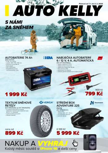 Leták AUTO KELLY - 7.1.2025 - 3.2.2025.