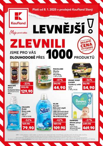 Leták Kaufland - 8.1.2025 - 14.1.2025.