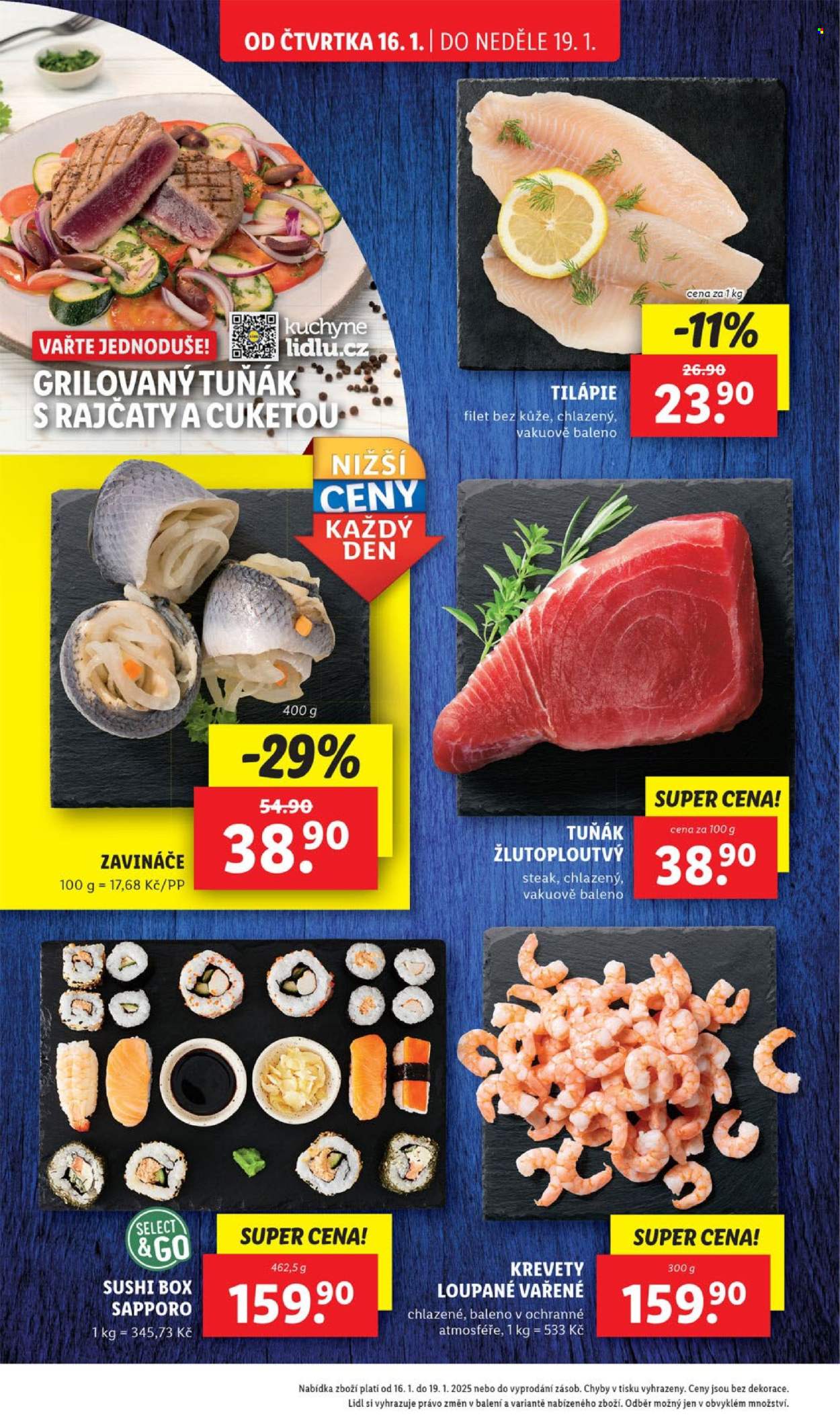 Leták Lidl - 16.1.2025 - 19.1.2025. Strana 16