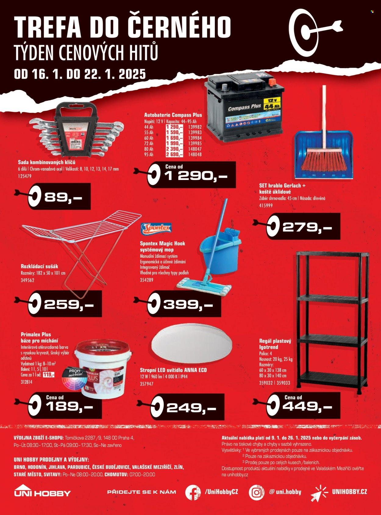 Leták UNI HOBBY - 9.1.2025 - 26.1.2025. Strana 34