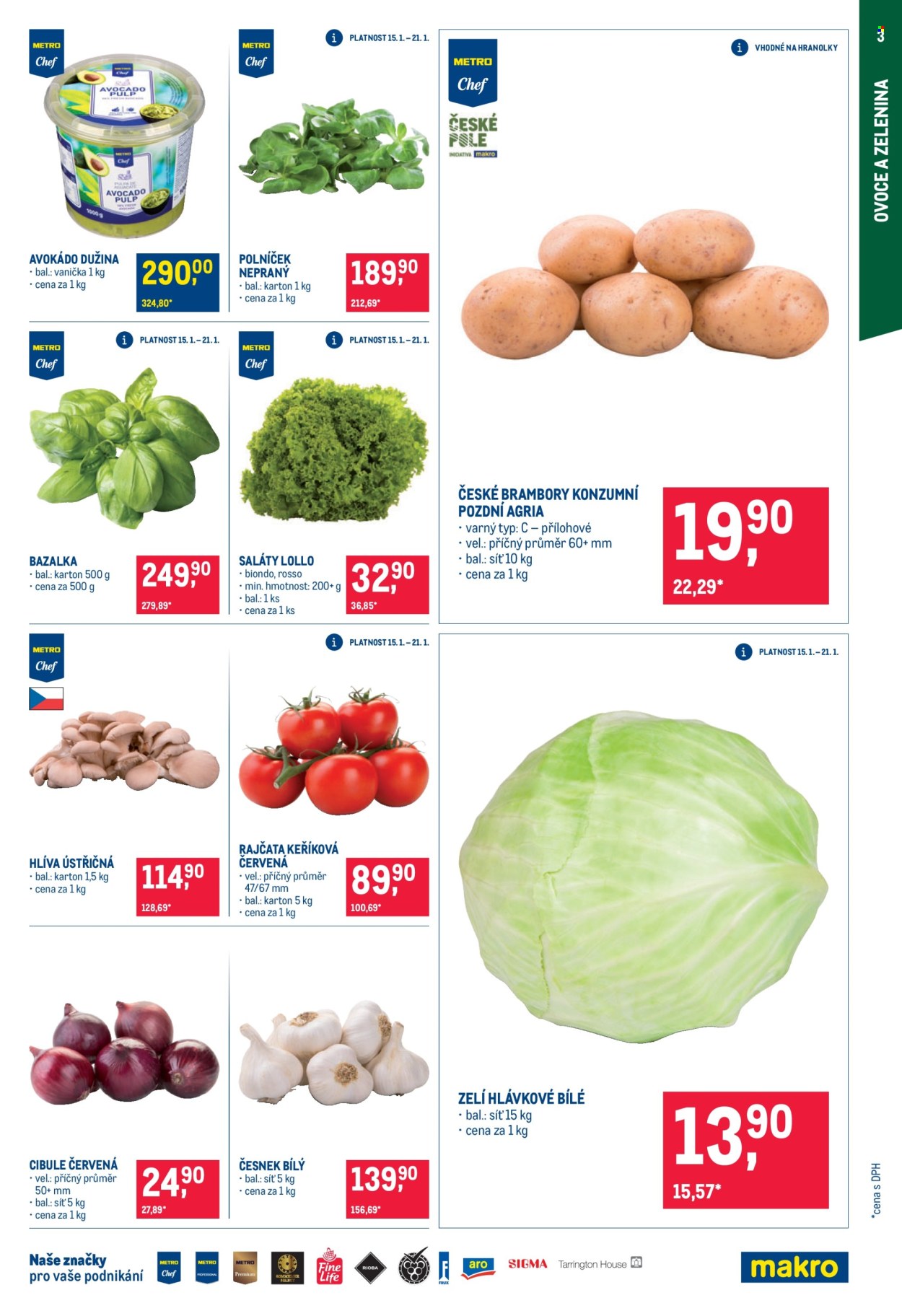 Leták MAKRO - 15.1.2025 - 28.1.2025. Strana 3