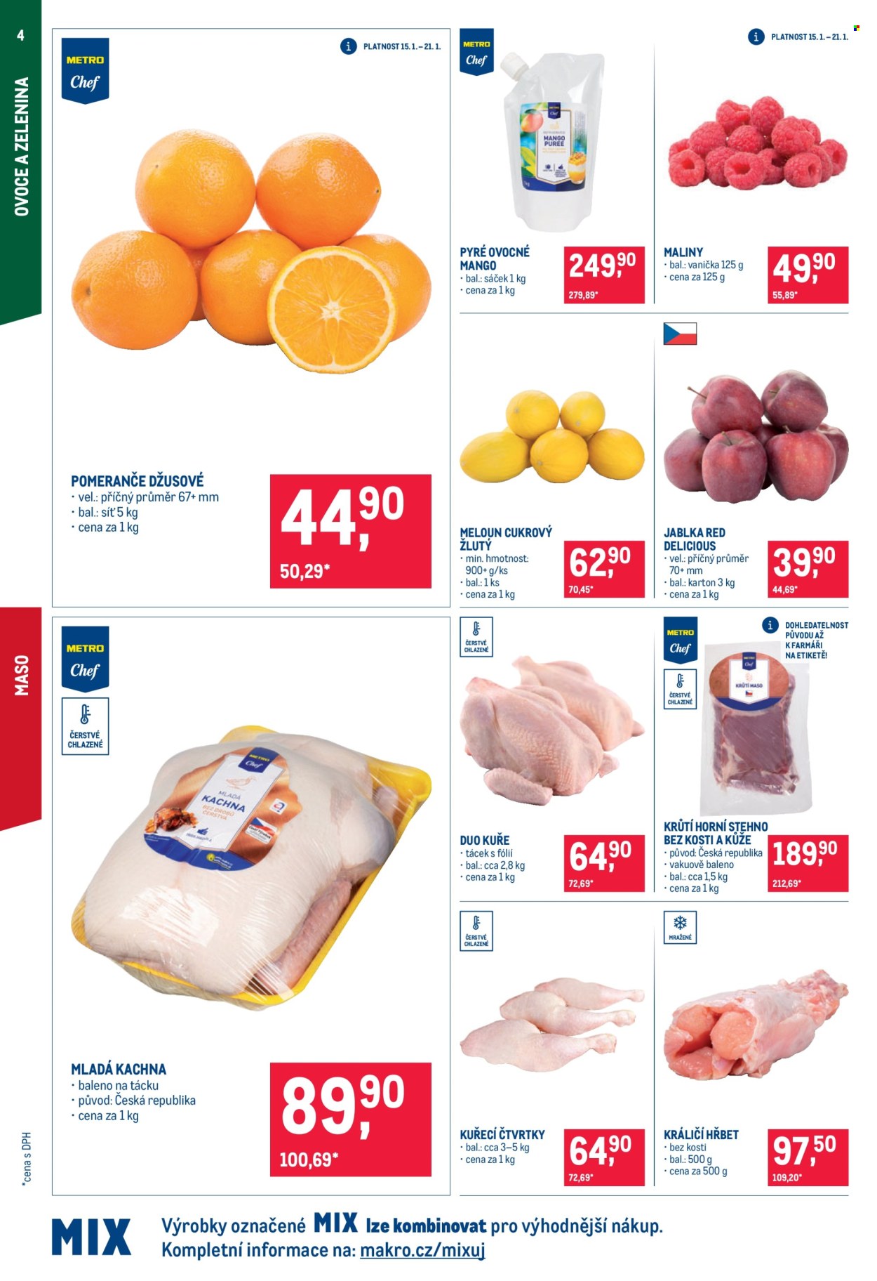 Leták MAKRO - 15.1.2025 - 28.1.2025. Strana 4