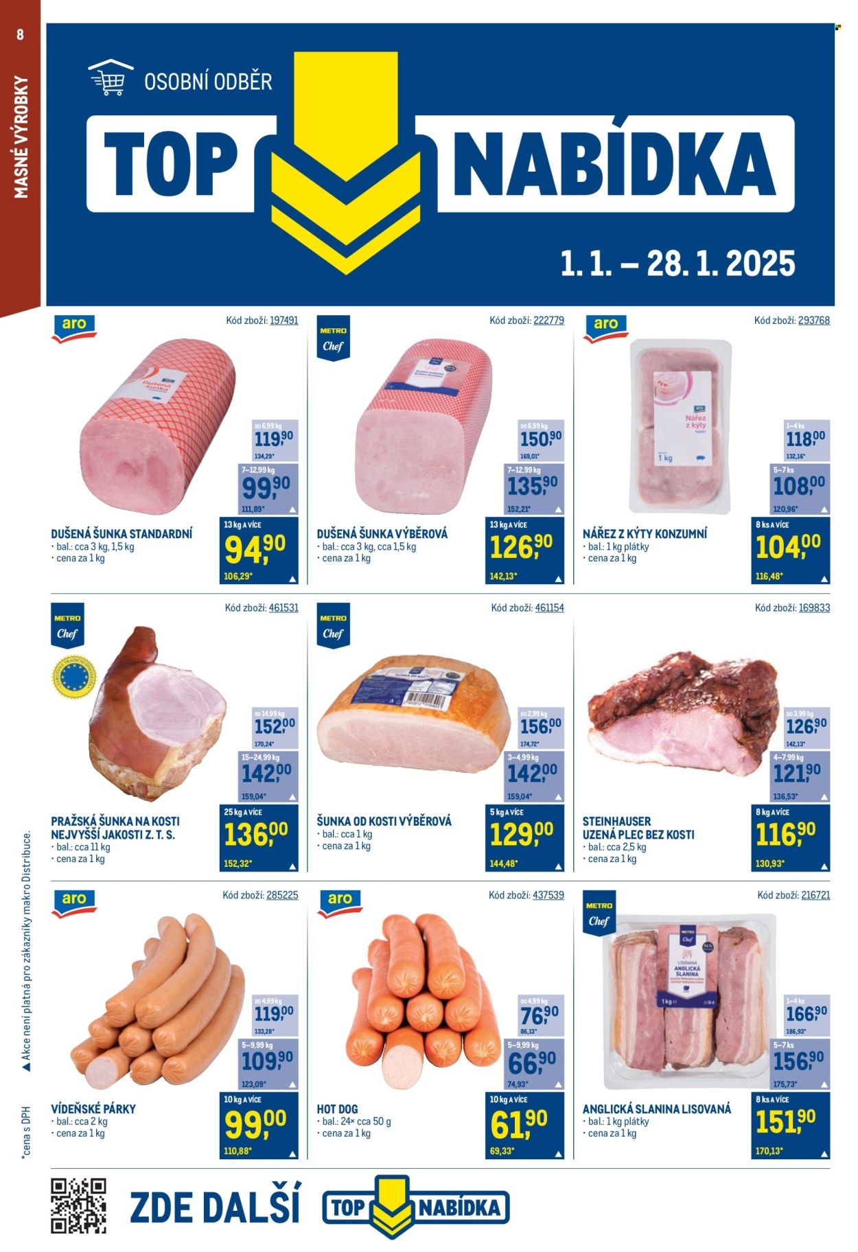 Leták MAKRO - 15.1.2025 - 28.1.2025. Strana 8