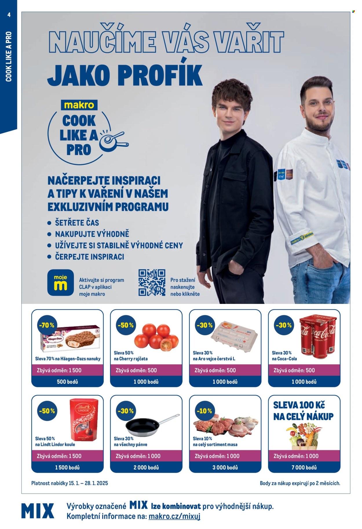 Leták MAKRO - 15.1.2025 - 28.1.2025. Strana 4