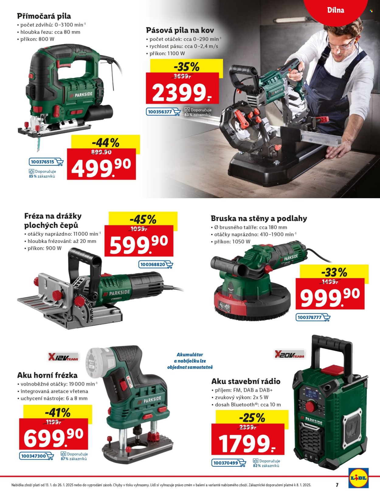 Leták Lidl - 13.1.2025 - 26.1.2025. Strana 7