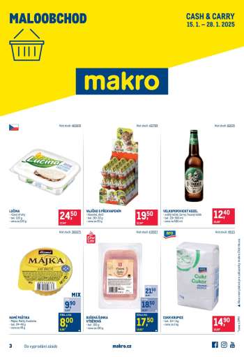 Leták MAKRO - 15.1.2025 - 28.1.2025.