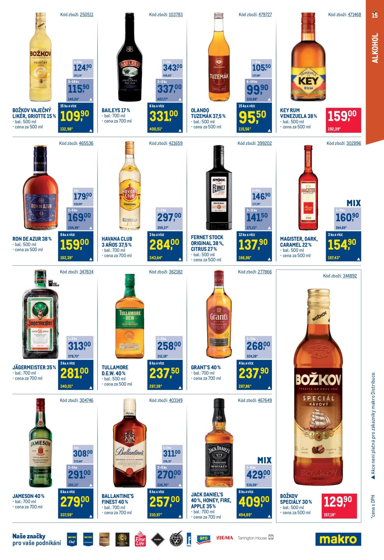 Leták MAKRO - 15.1.2025 - 28.1.2025. Strana 15