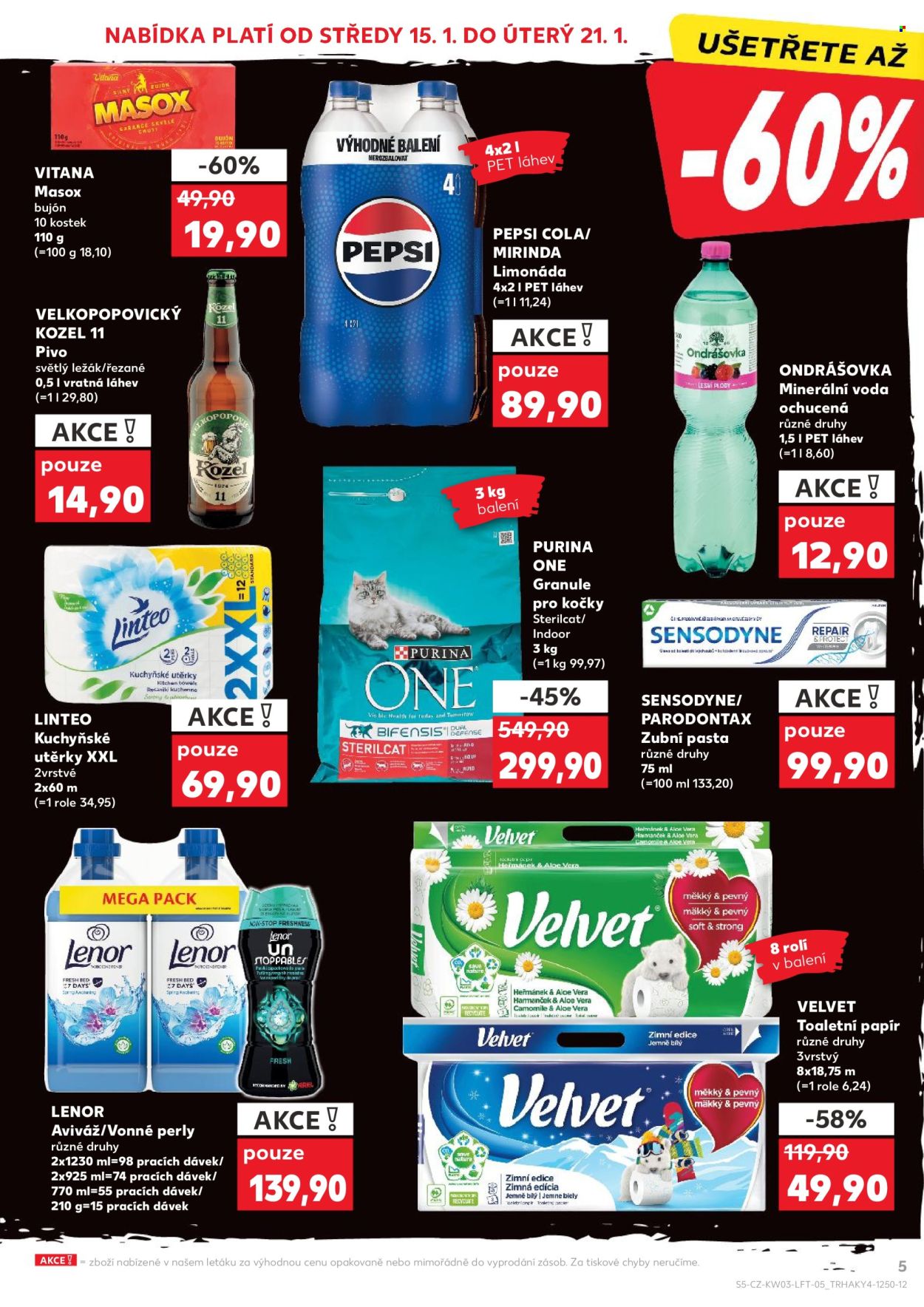 Leták Kaufland - 15.1.2025 - 21.1.2025. Strana 5