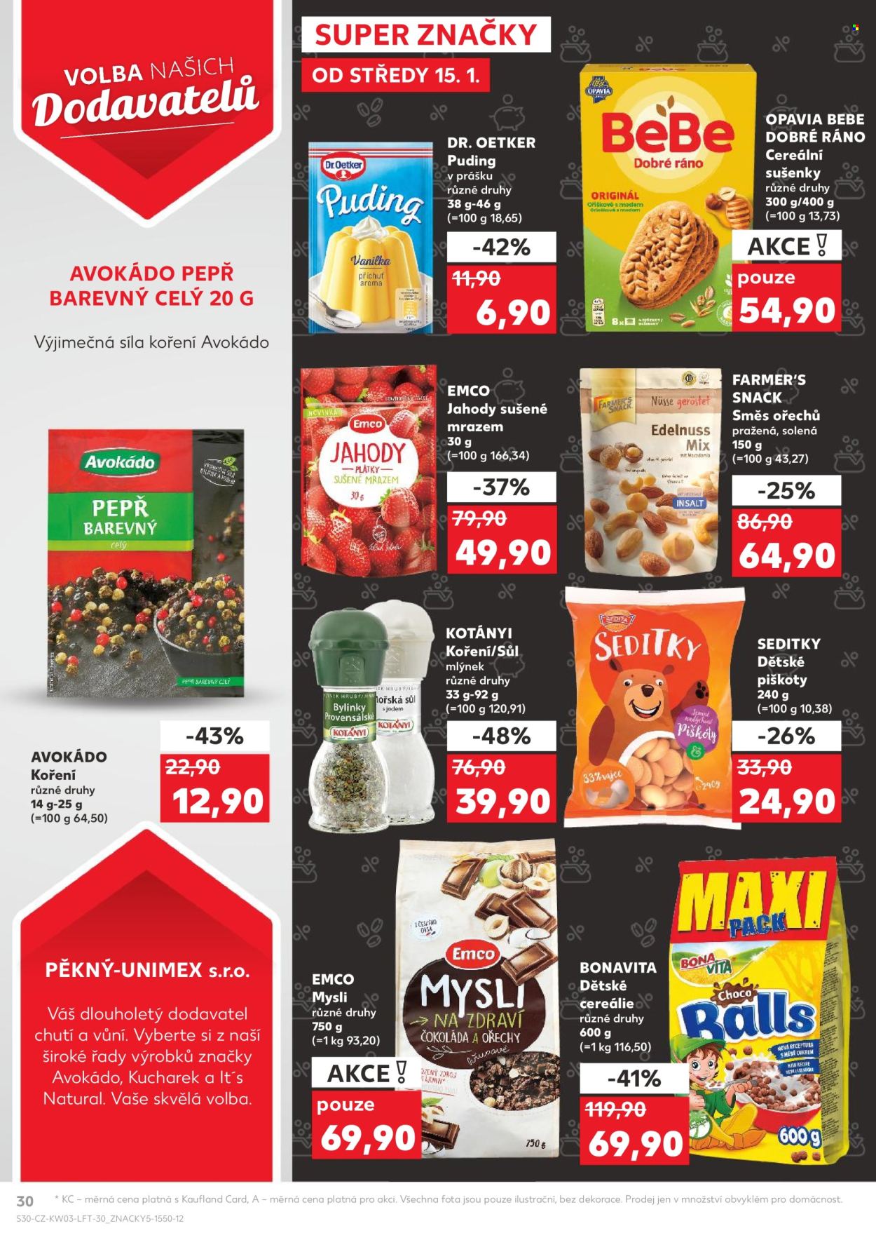 Leták Kaufland - 15.1.2025 - 21.1.2025. Strana 30