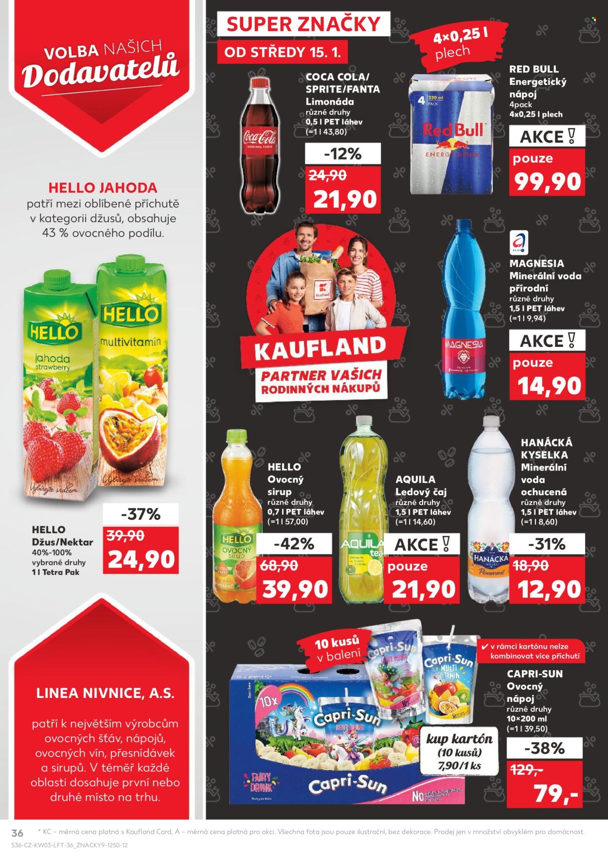Leták Kaufland - 15.1.2025 - 21.1.2025. Strana 36