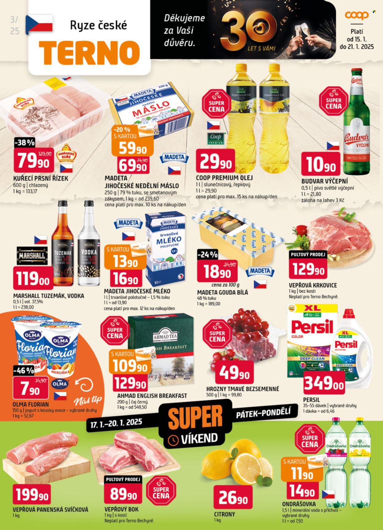 Leták coop TERNO - 15.1.2025 - 21.1.2025. Strana 1