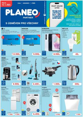 Leták PLANEO Elektro - 13.1.2025 - 19.1.2025.