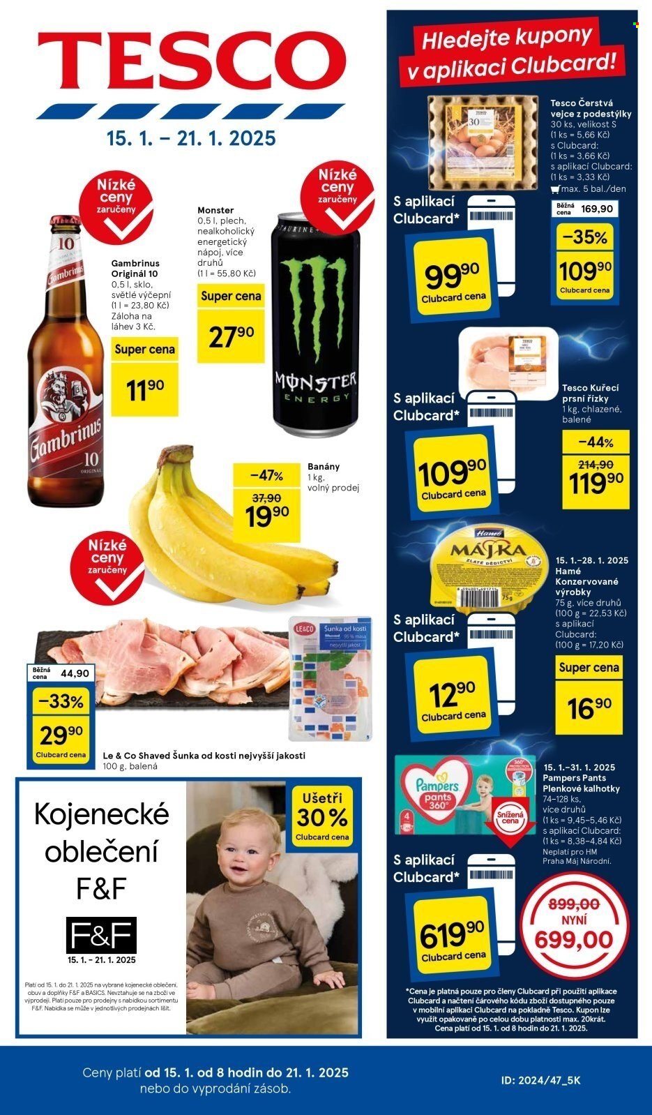 Leták TESCO - 15.1.2025 - 21.1.2025. Strana 1