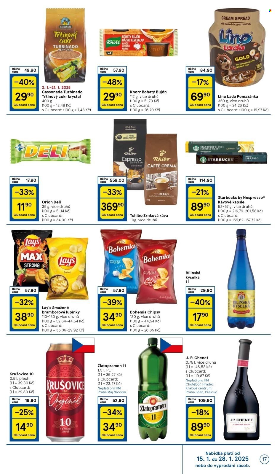 Leták TESCO - 15.1.2025 - 21.1.2025. Strana 17