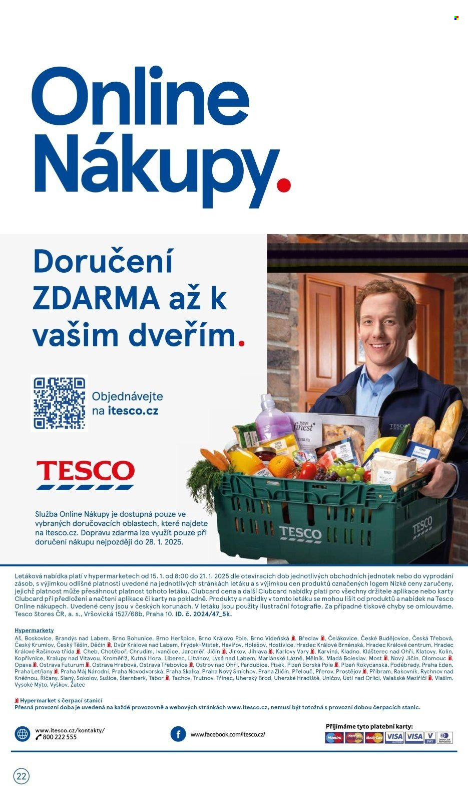 Leták TESCO - 15.1.2025 - 21.1.2025. Strana 22
