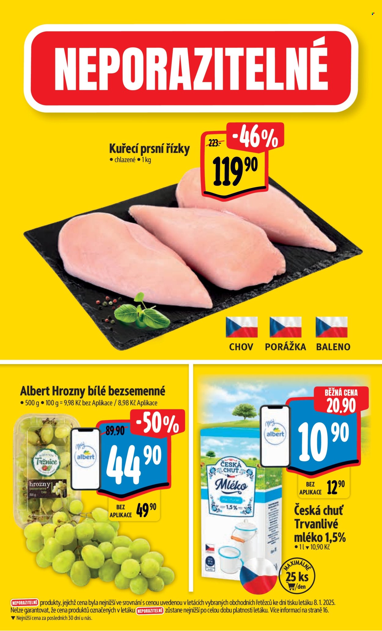 Leták Albert Hypermarket - 15.1.2025 - 21.1.2025. Strana 3