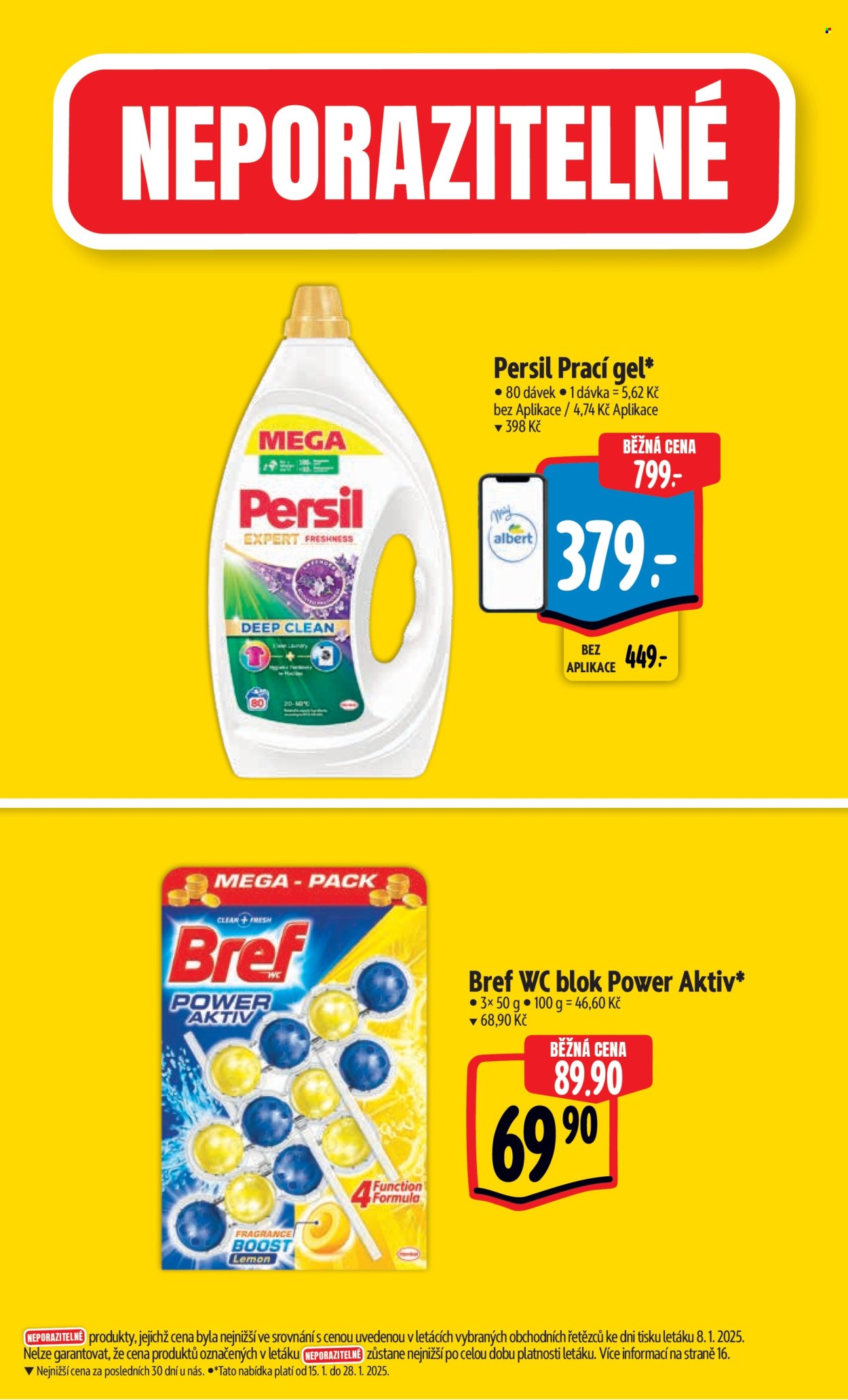 Leták Albert Hypermarket - 15.1.2025 - 21.1.2025. Strana 4