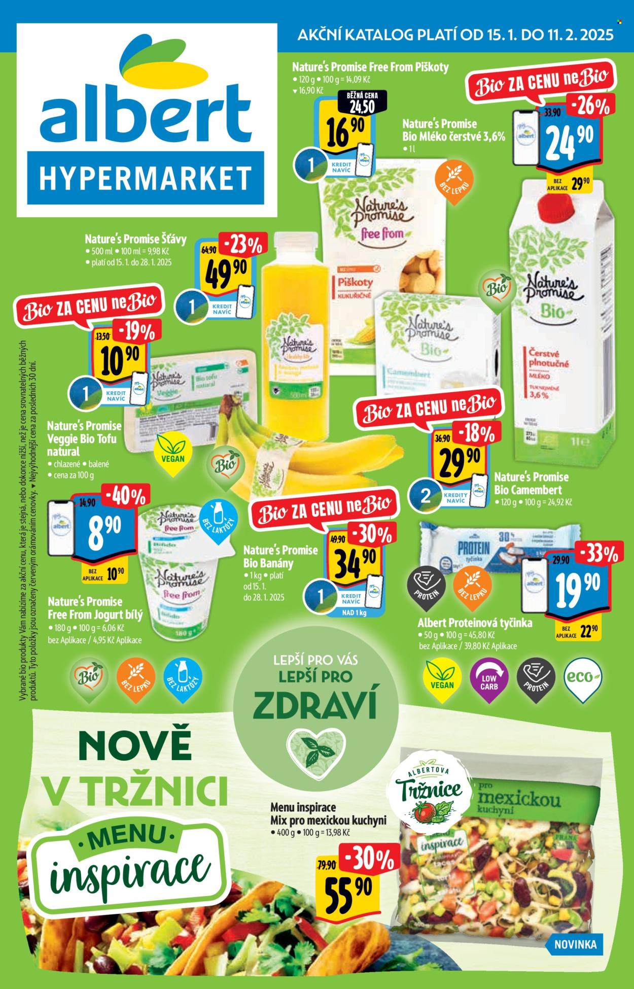 Leták Albert Hypermarket - 15.1.2025 - 11.2.2025. Strana 1