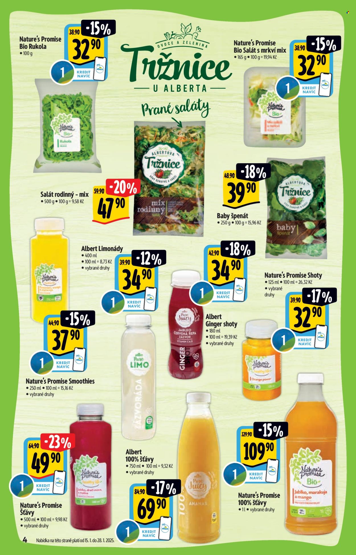 Leták Albert Hypermarket - 15.1.2025 - 11.2.2025. Strana 4