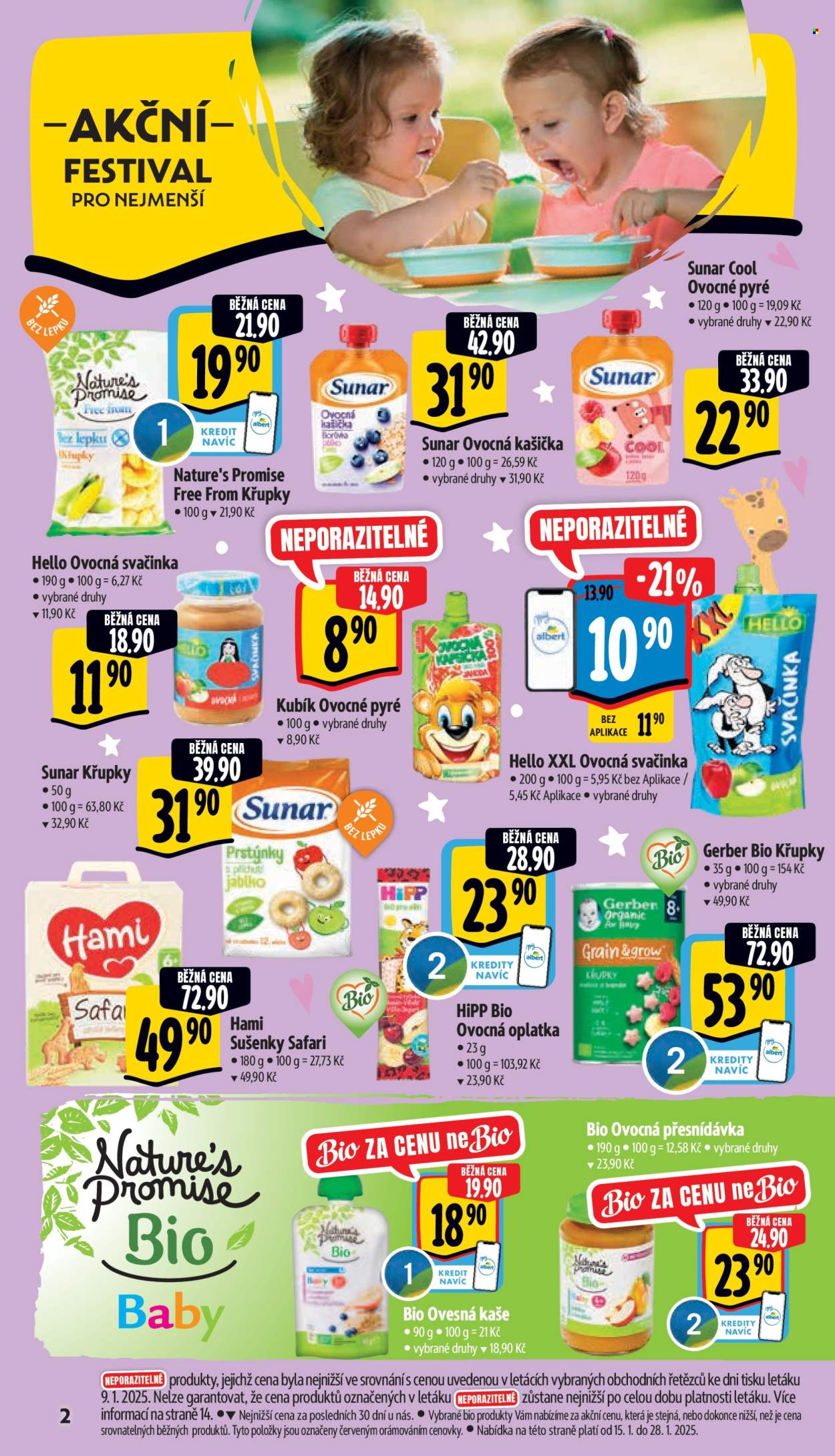 Leták Albert Supermarket - 15.1.2025 - 21.1.2025. Strana 7