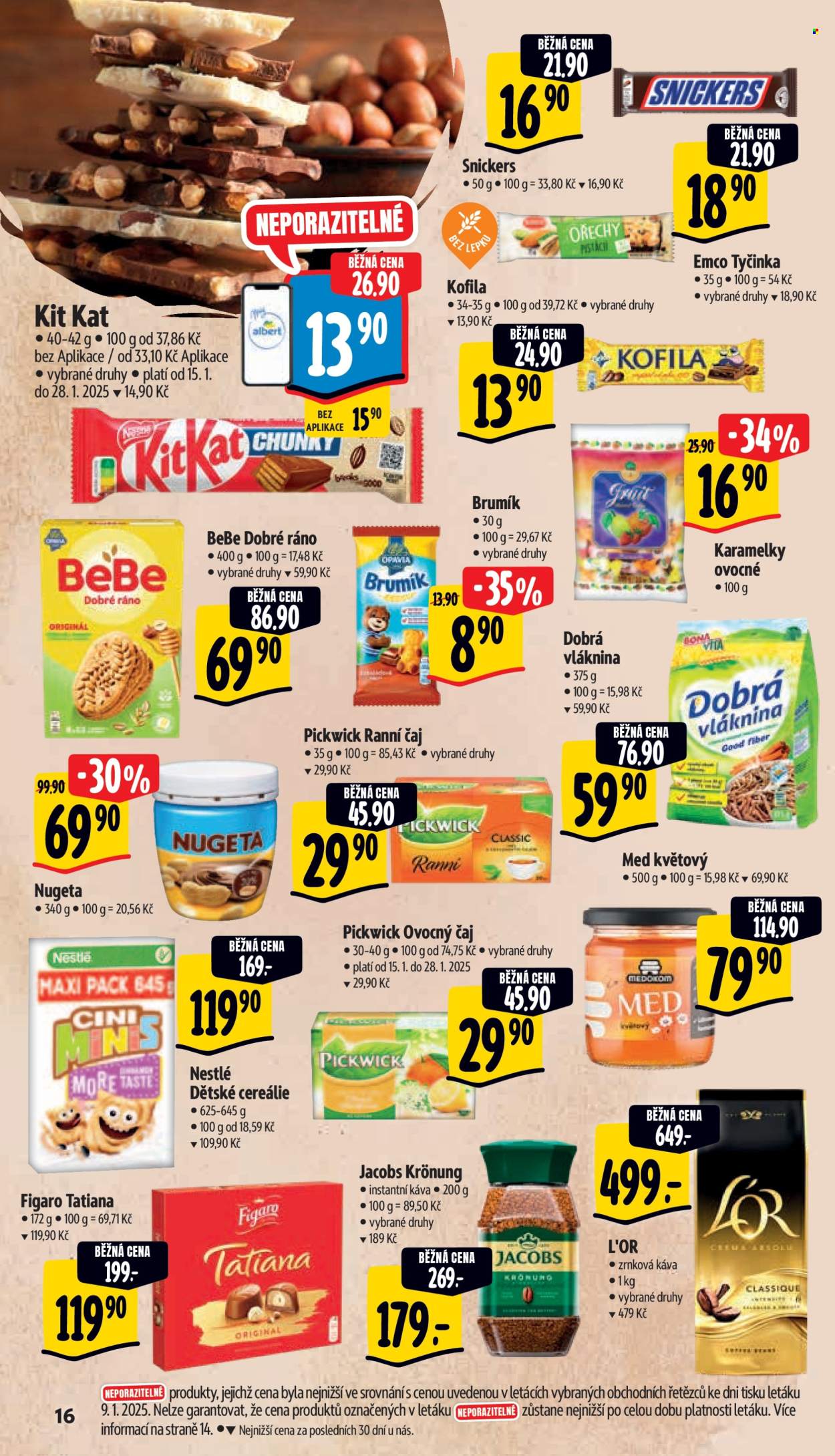 Leták Albert Supermarket - 15.1.2025 - 21.1.2025. Strana 23