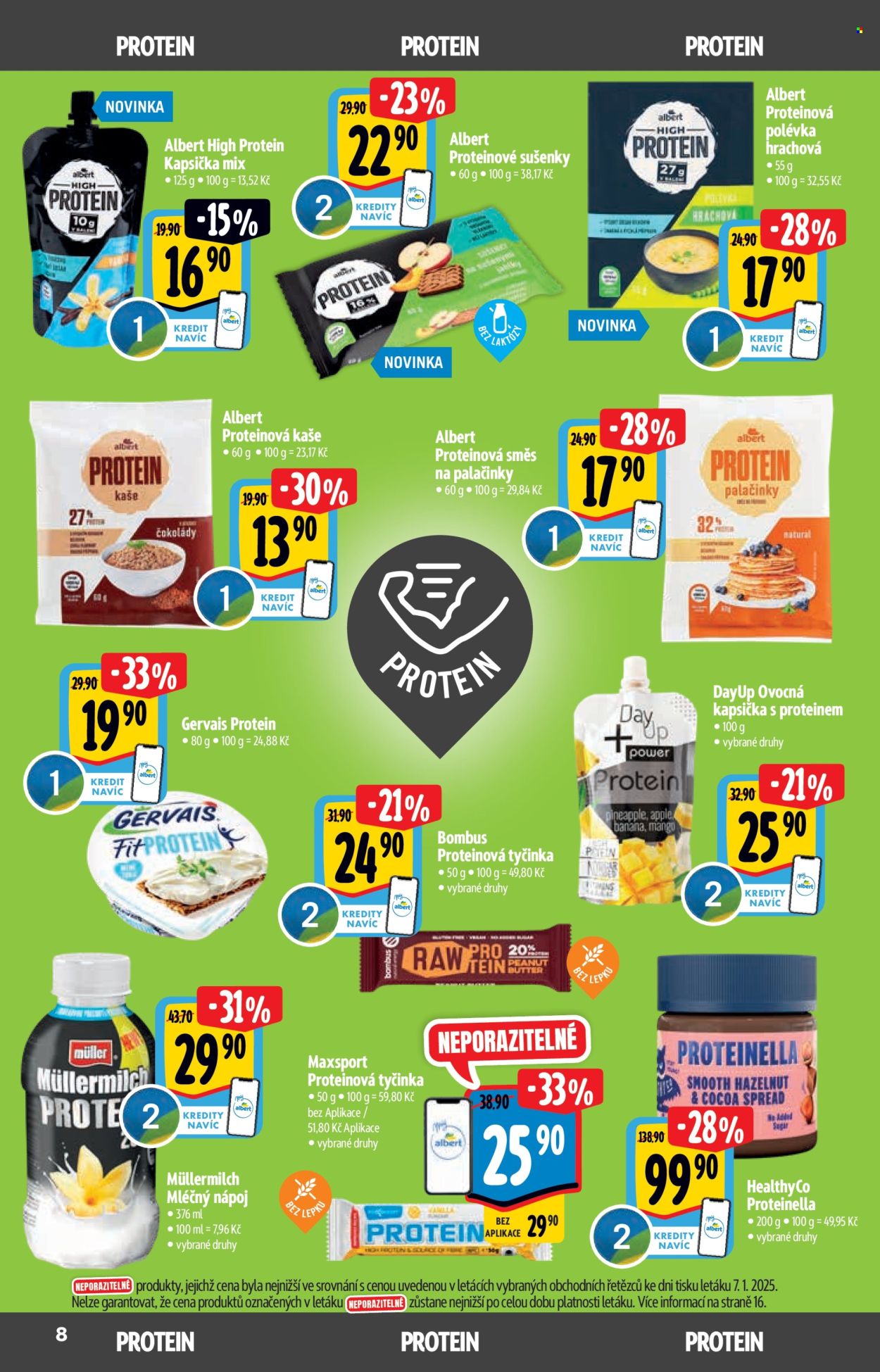Leták Albert Supermarket - 15.1.2025 - 11.2.2025. Strana 8