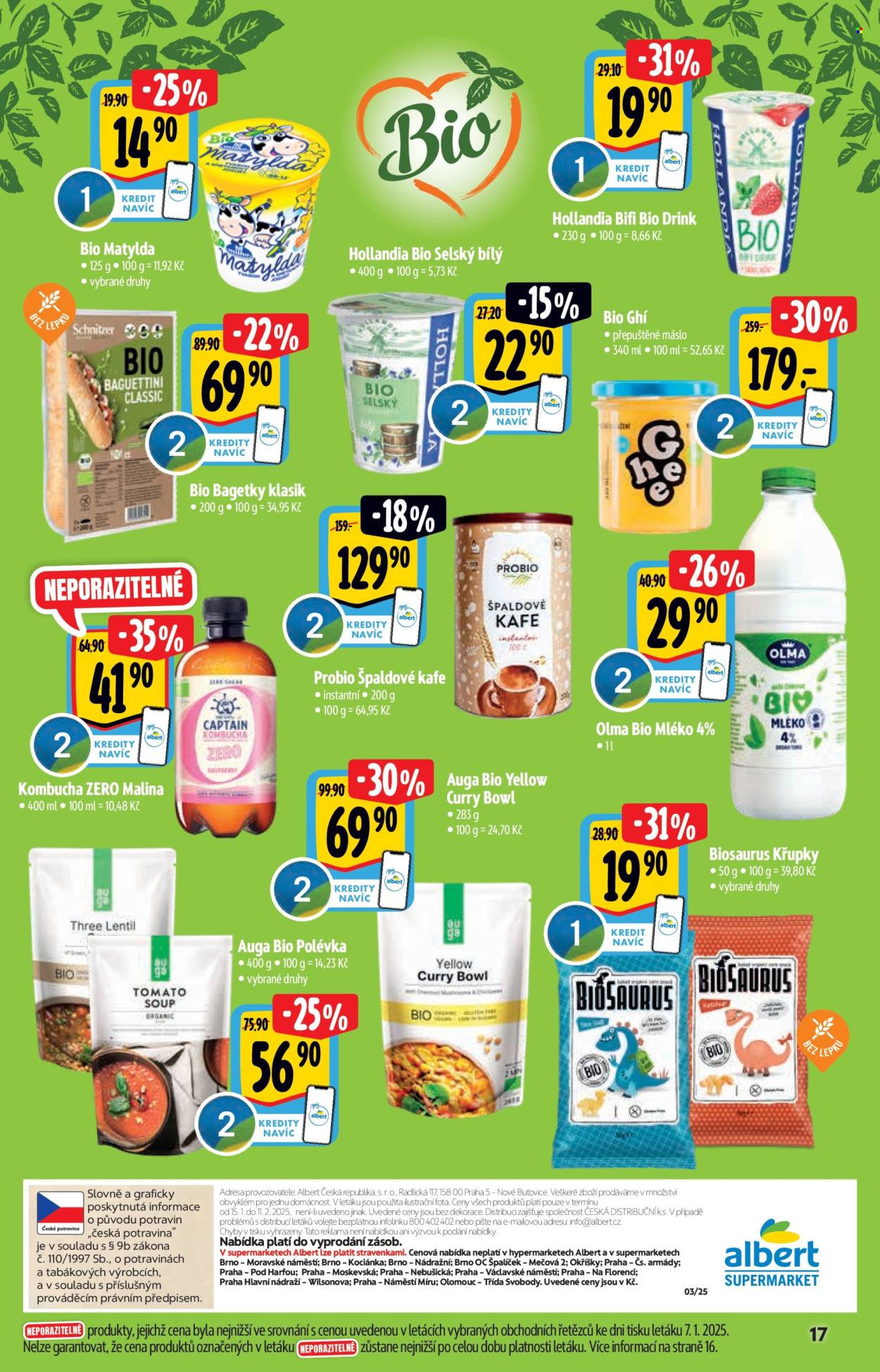 Leták Albert Supermarket - 15.1.2025 - 11.2.2025. Strana 17