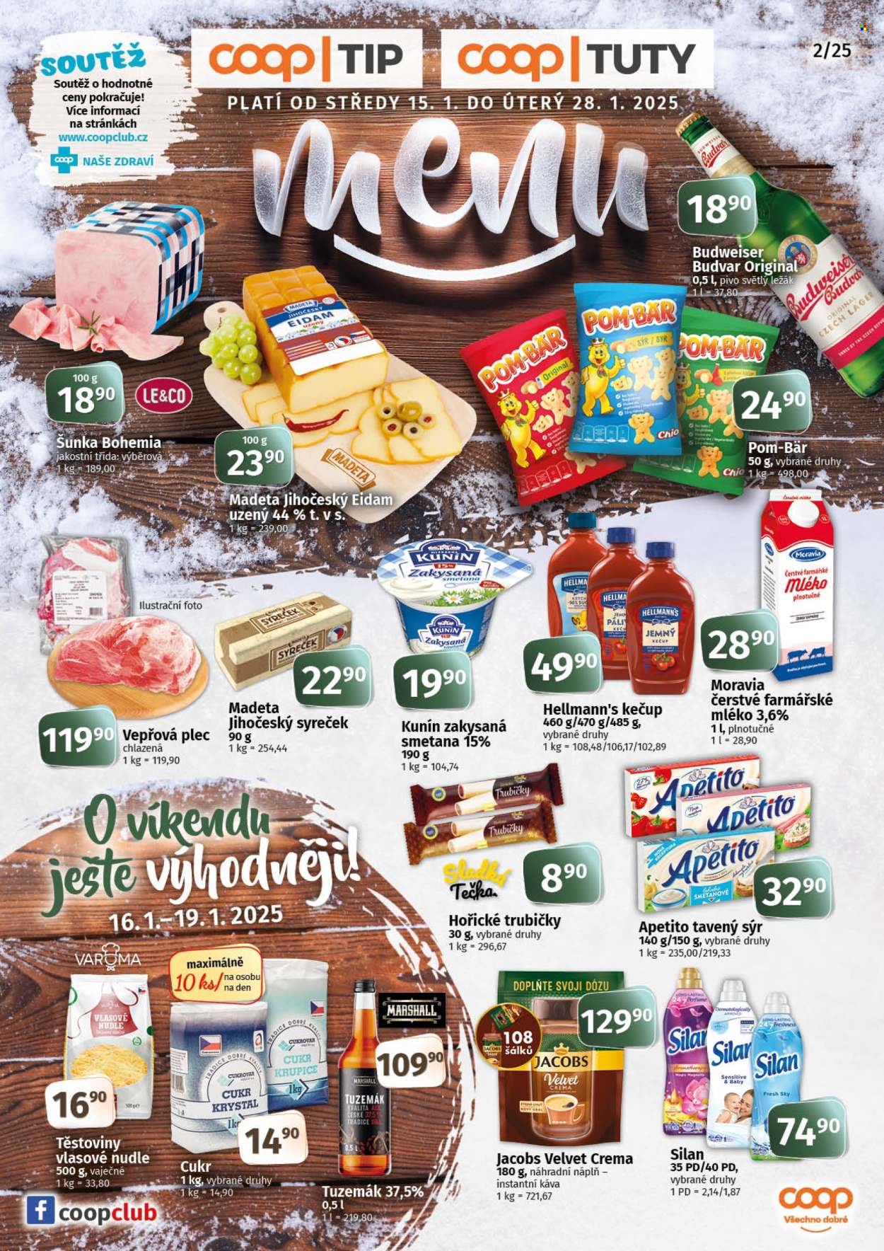 Leták coop TIP - 15.1.2025 - 28.1.2025. Strana 1