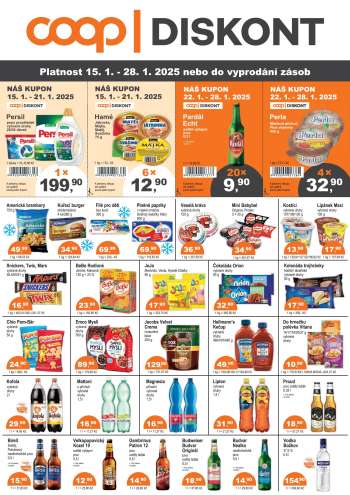Leták coop DISKONT - 15.1.2025 - 28.1.2025.