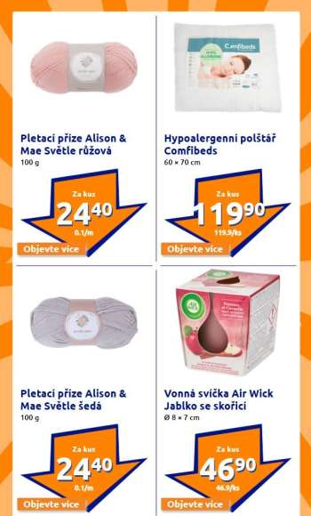 thumbnail - Pletací příze Alison & Mae Světle růžová