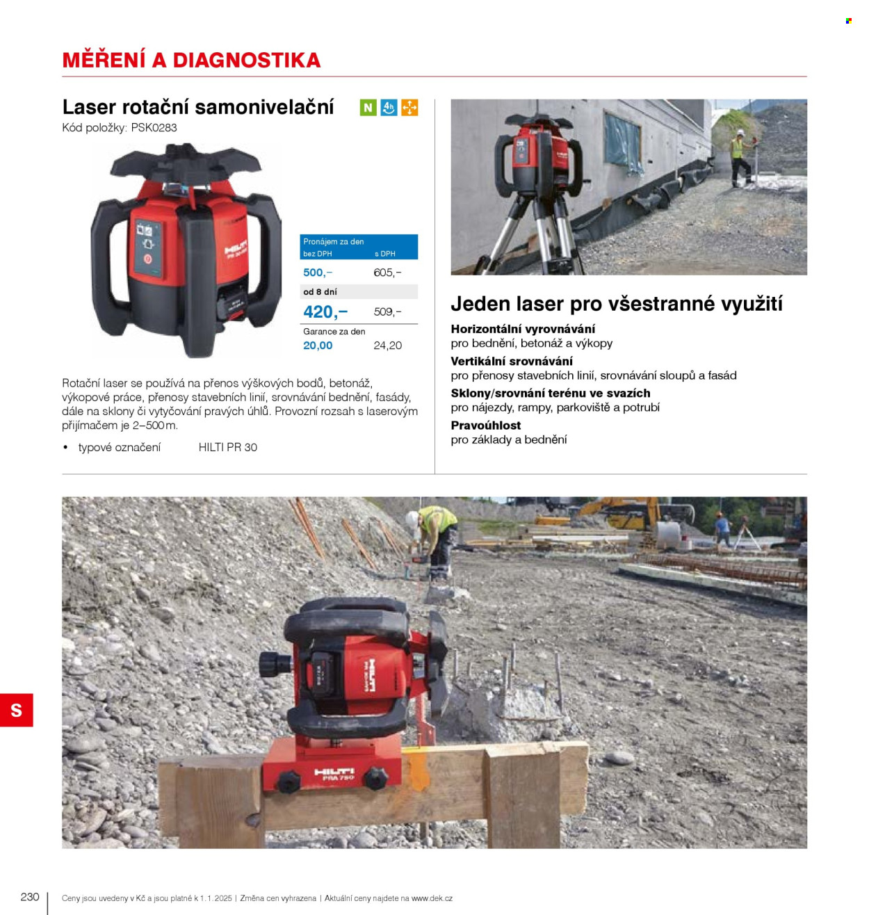 Leták DEK. Strana 232