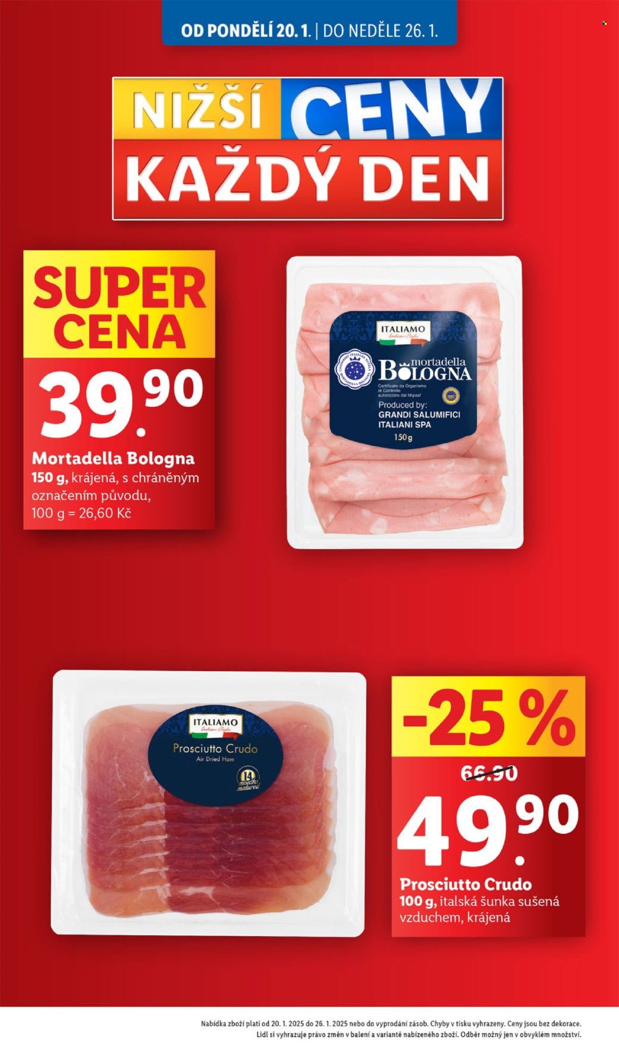 Leták Lidl - 20.1.2025 - 26.1.2025. Strana 4