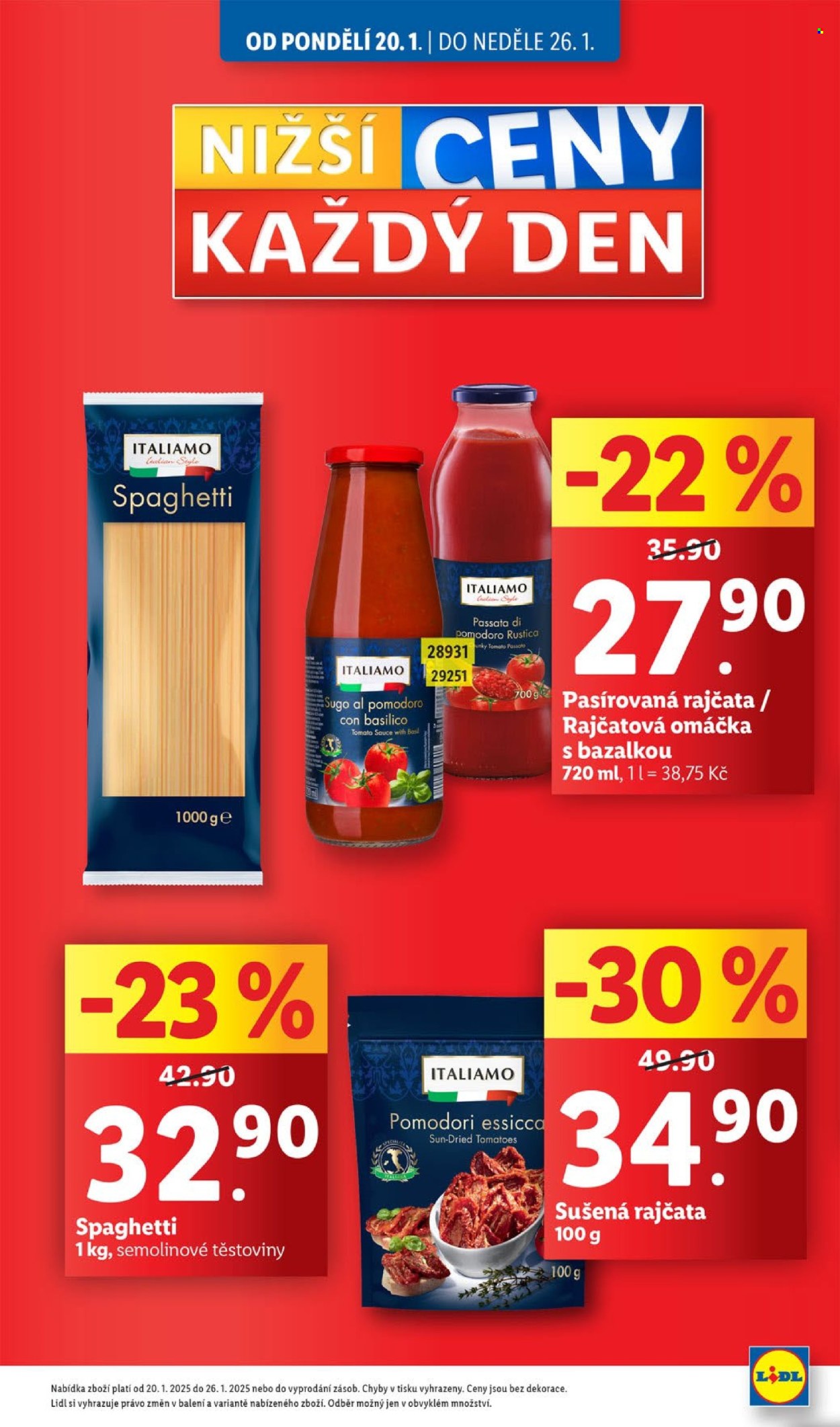 Leták Lidl - 20.1.2025 - 26.1.2025. Strana 5