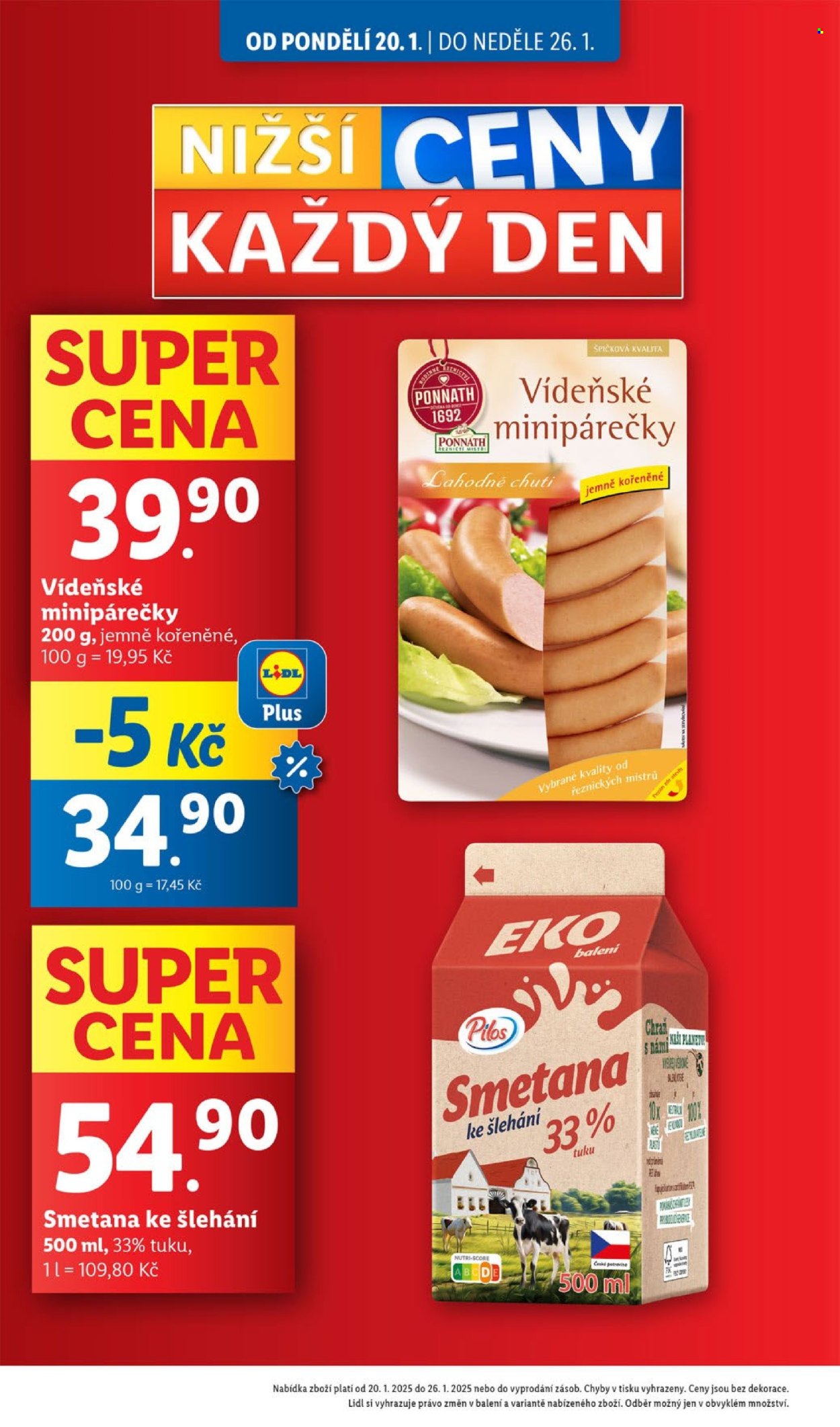 Leták Lidl - 20.1.2025 - 26.1.2025. Strana 6