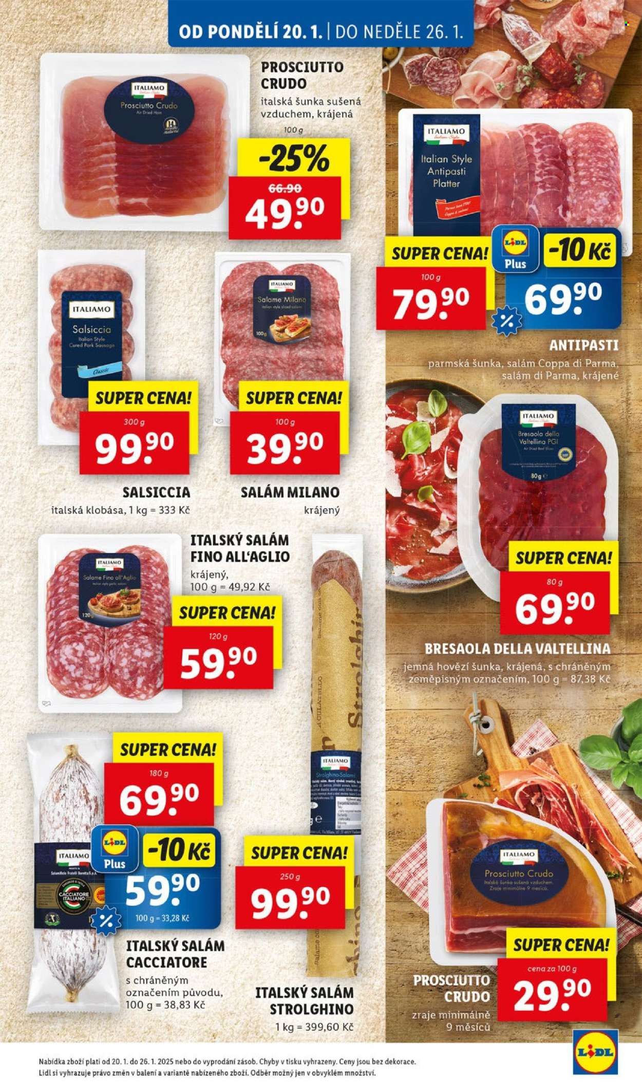 Leták Lidl - 20.1.2025 - 26.1.2025. Strana 19