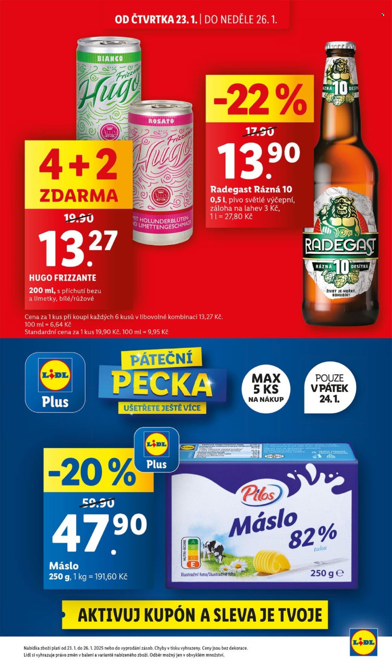 Leták Lidl - 23.1.2025 - 26.1.2025. Strana 3