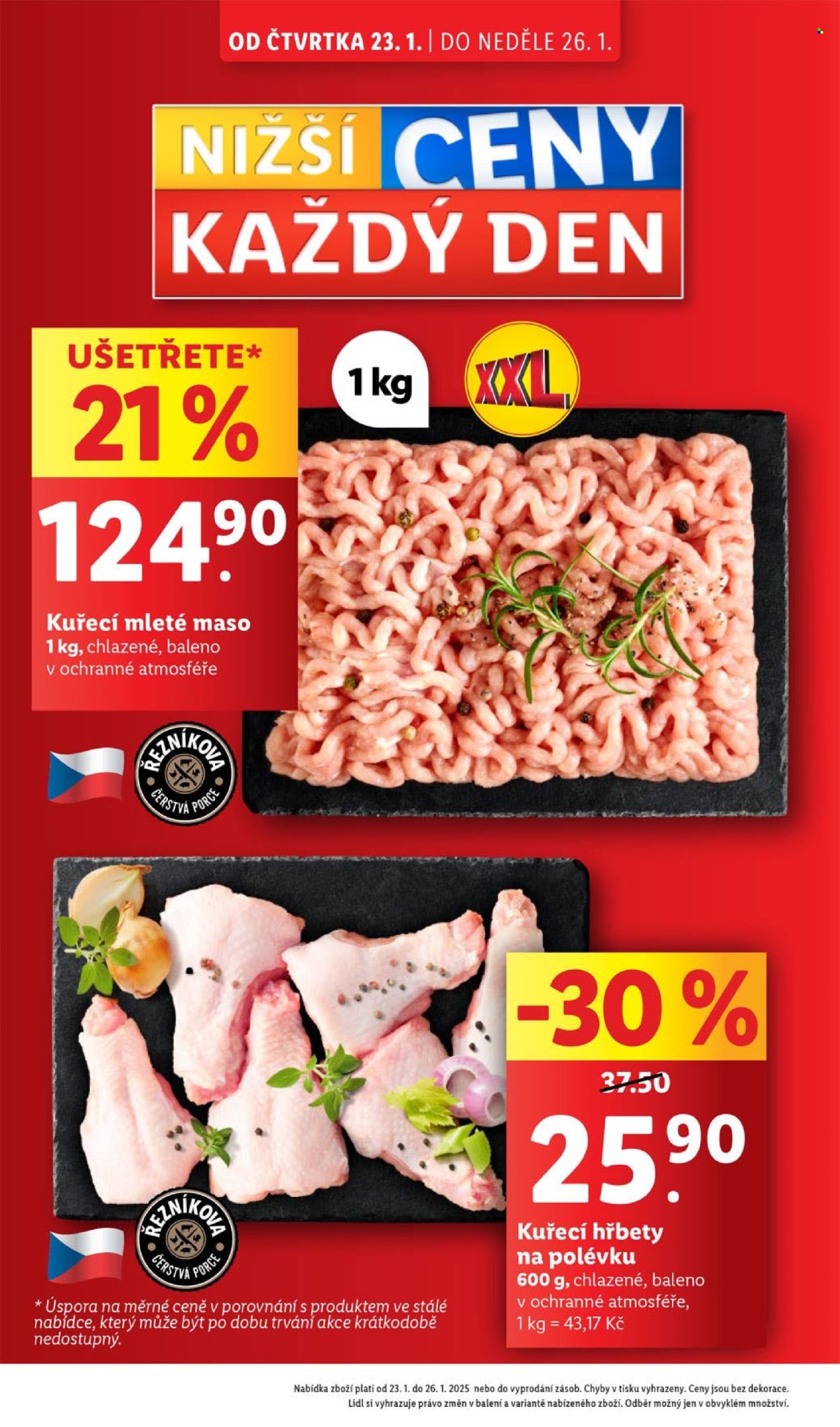 Leták Lidl - 23.1.2025 - 26.1.2025. Strana 4